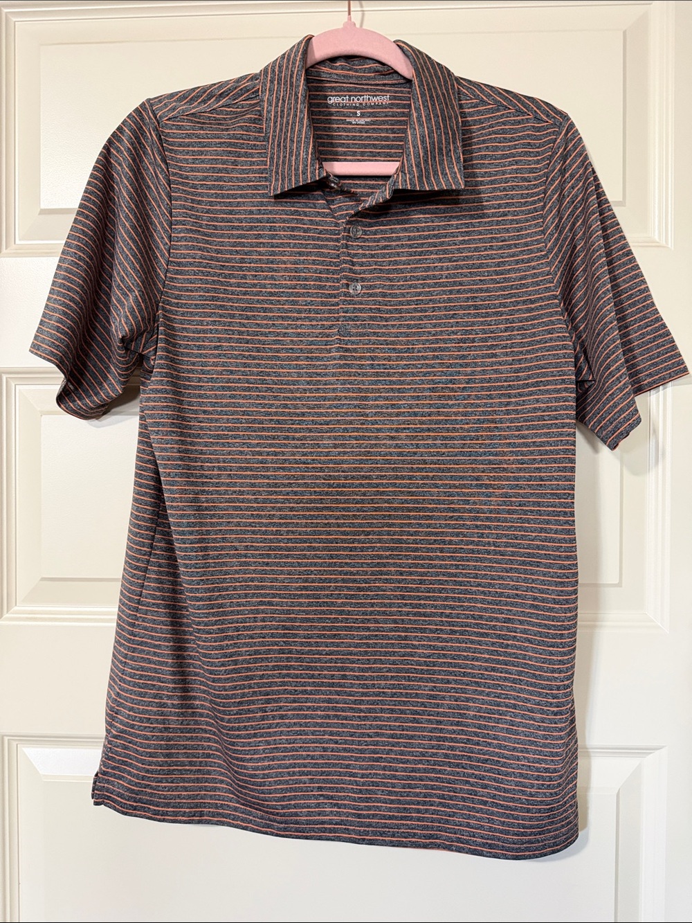 Great Northwest Clothing Company Men’s Striped Polo
